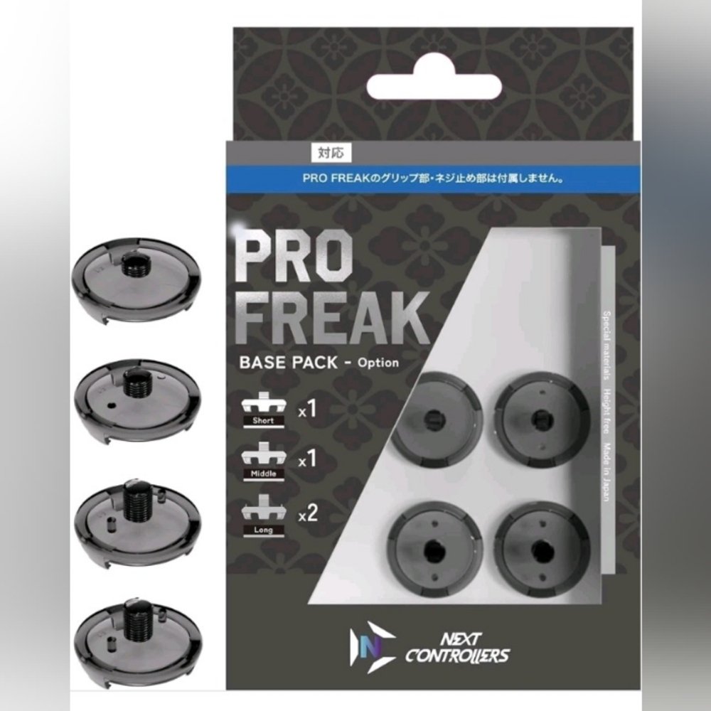 Pro Freak Japanese Replacement Knobs, For PS4/5 Switch Controller, RP $45